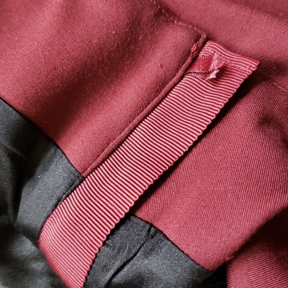 Chris Gramer asymmetric wrap pencil skirt S 2-4 - Picture 10 of 11